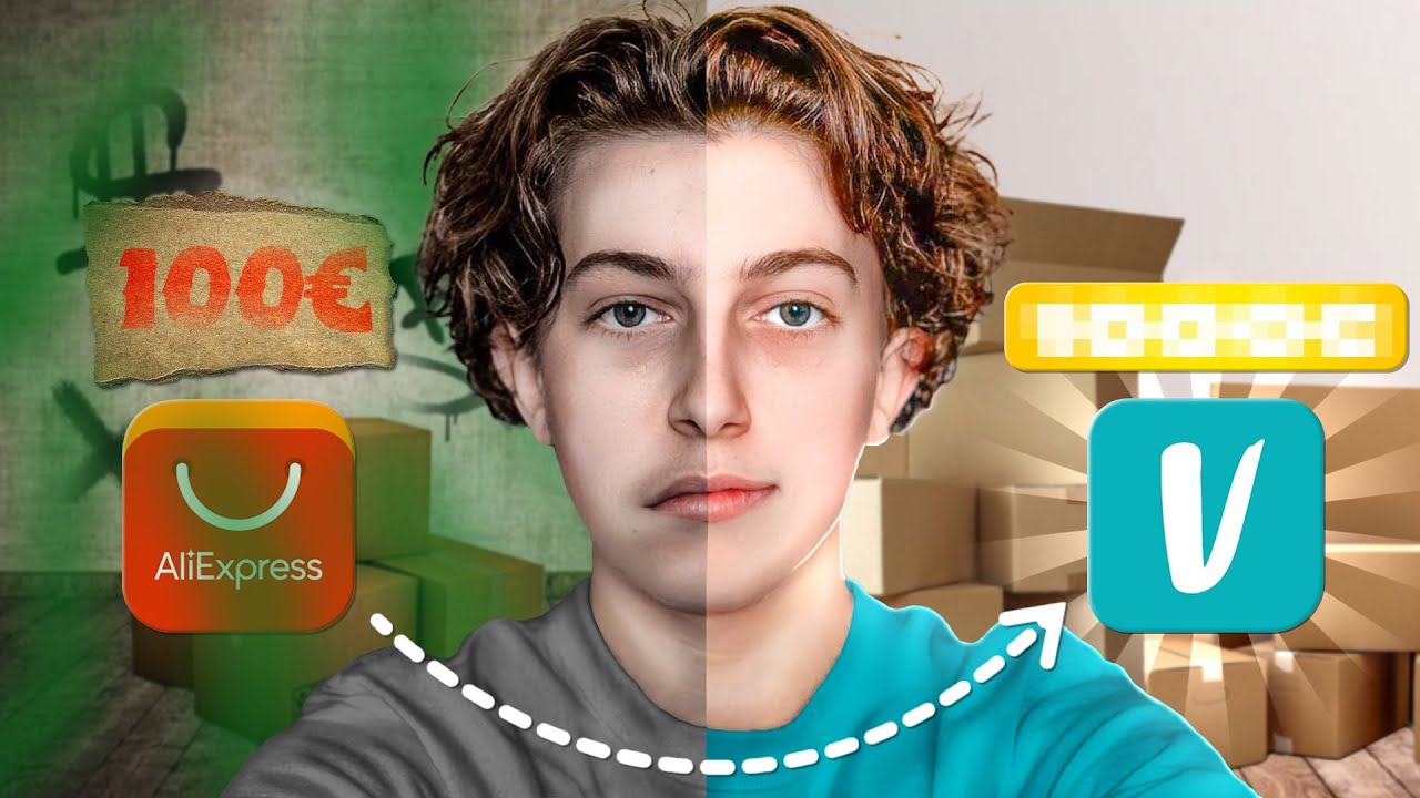 J’ai testé l’achat-revente Vinted × AliExpress avec 100€ : voici combien j’ai gagné