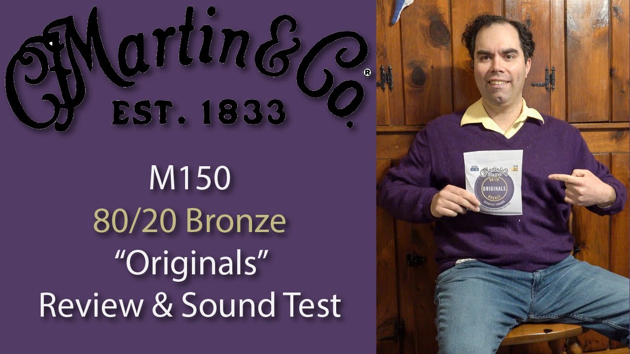 Martin M150 Acoustic Guitar Strings Review