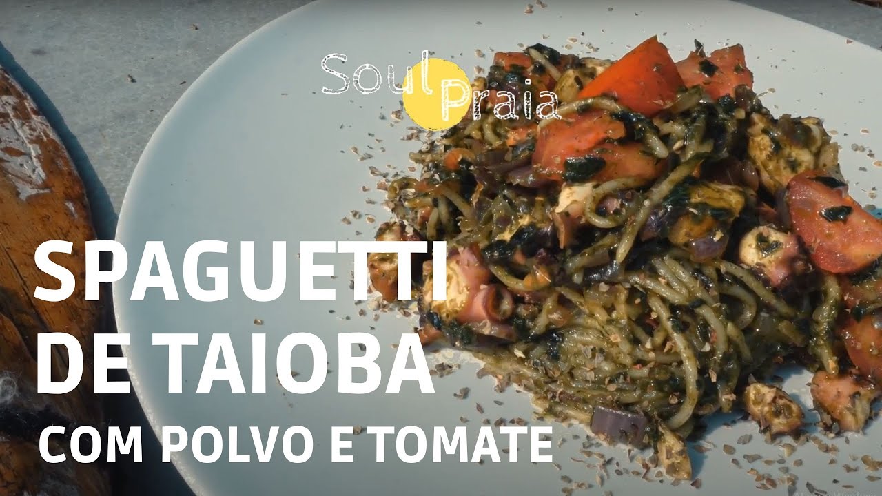 TOQUE CAI&Ccedil;ARA - SPAGUETTI DE TAIOBA COM POLVO