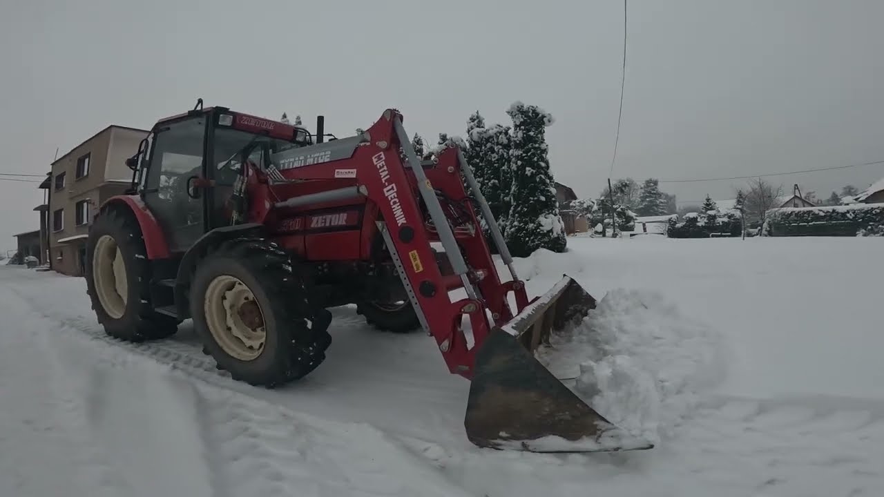 Odśnieżanie 2k22 Zetor 10540