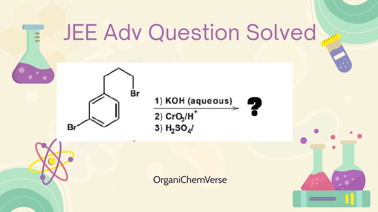 Cyclization of halocompound #jeeadvanced #blackbook #haloarene #oxidation #class12chemistry #jee2026