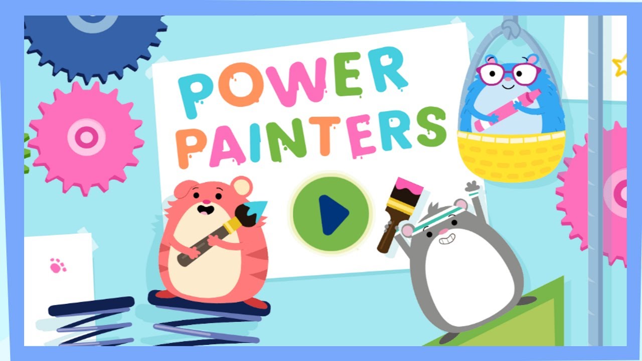 Team Hamster The Ruff Ruffman Show Power Painters  | PBS Kids learning video | PBS kids Games App