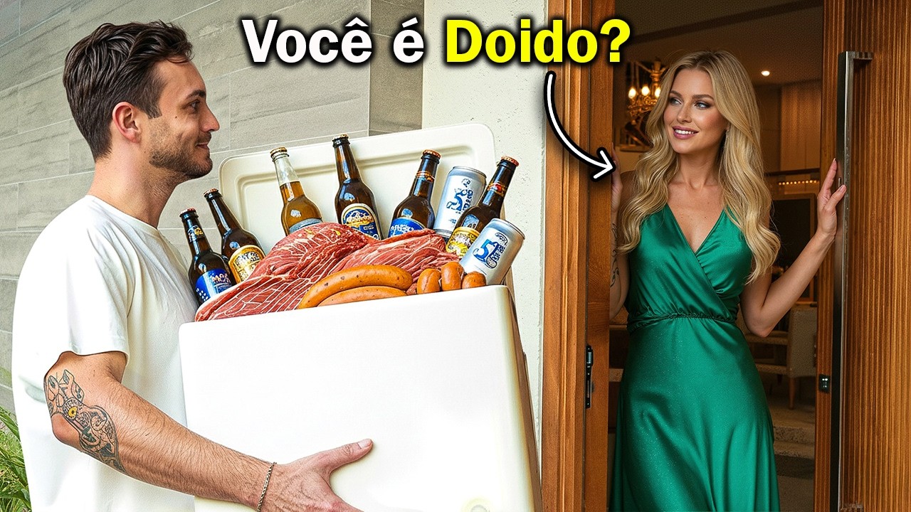 Pedindo P/ Fazer um Churrasco na Casa de Milionários