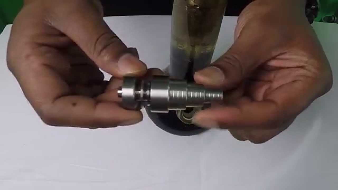 MJTV: How to use the Universal Titainium Dab Nail