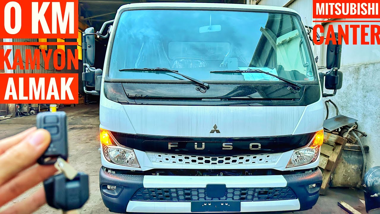ARKADAŞIM 0 KM KAMYON ALDI | 2022 MITSUBISHI FUSO CANTER İNCELEME | ŞERİT TAKİP VAR | 900.000 LİRA