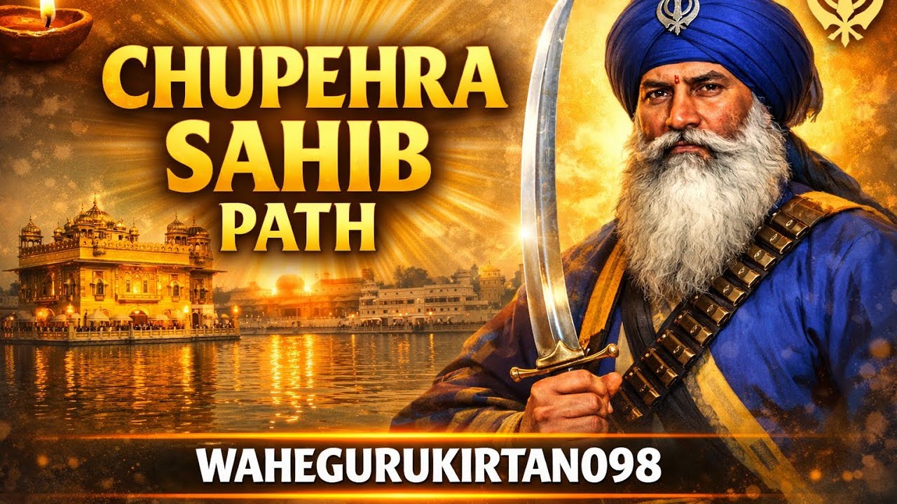 Chuperhra Sahib Path ਚੌਪਹਿਰਾ  ਸਾਹਿਬ ਪਾਠ | ਪੂਰਾ ਪਾਠ ਸ਼ਾਂਤੀ ਤੇ ਸੁਰੱਖਿਆ ਲਈ#chupehrasahib#livegurbani