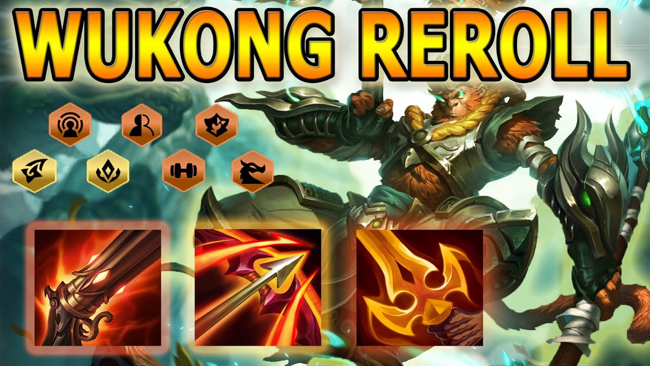 REROLL WUKONG COMP ⭐⭐⭐ SET 7.5 TFT GUIDE