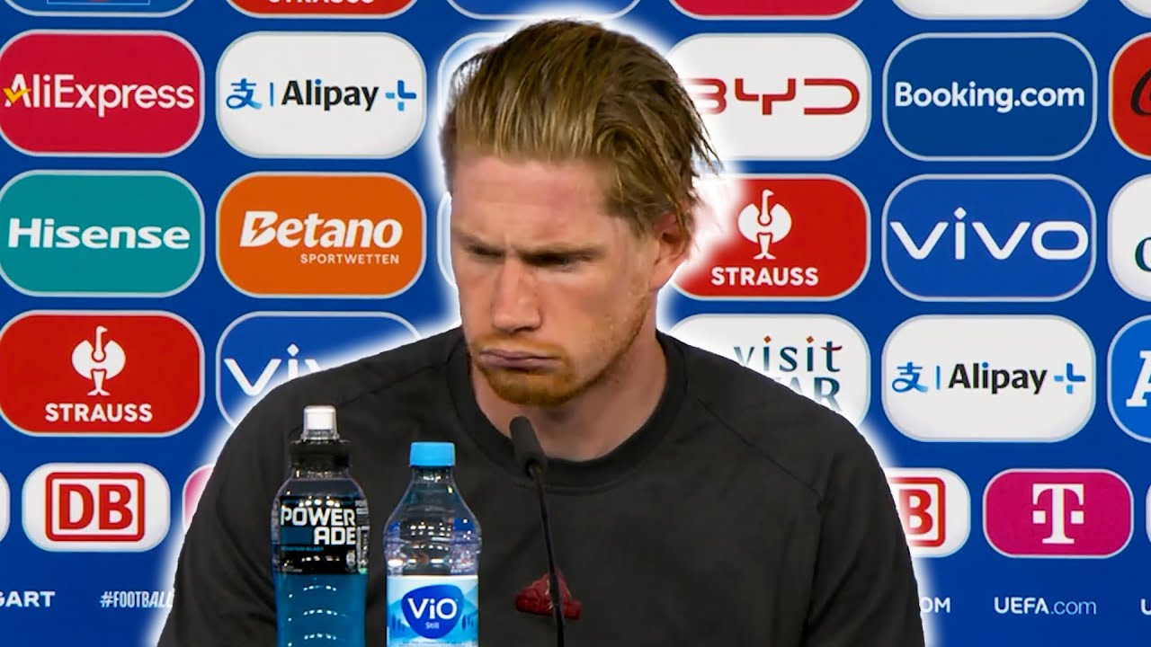 Kevin De Bruyne urges FURIOUS FANS to back Belgium in France matchup 🤬 🏆 Euro 2024