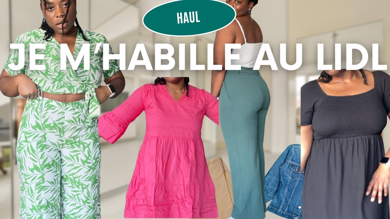 HAUL ESMARA - J'ach&egrave;te des v&ecirc;tements au LIDL -