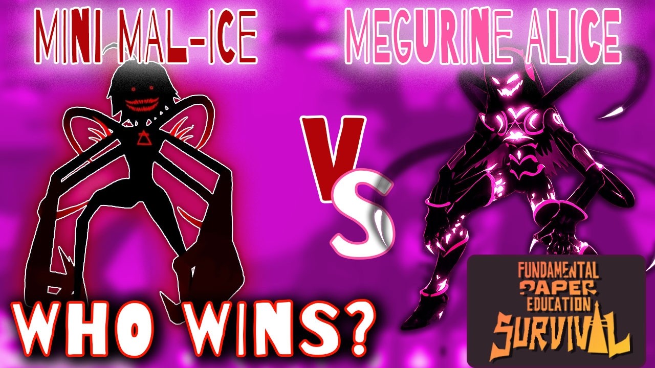 Mini Mal-Ice vs Megurine Alice – INSANE Winner! | FPE:S Remastered