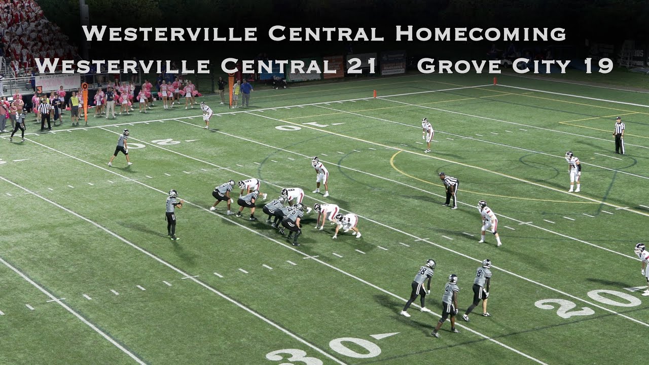 A Football Game to Watch - Westerville Central's Homecoming VICTORY over Grove City in 4K