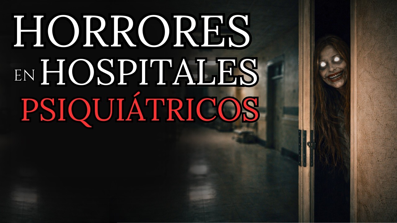4 HISTORIAS de TERROR en un PSIQUIÁTRICO (REALES)