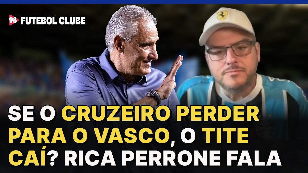 Rica analisa o futuro de Tite em casa de derrota para o Vasco