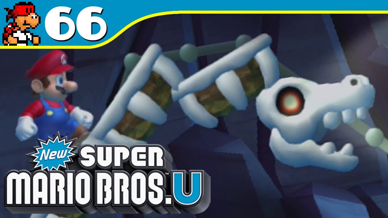 New Super Mario Bros. U | Thrilling Spine Coaster - Rock-Candy Mines-6 - 66 (Wii U Walkthrough)