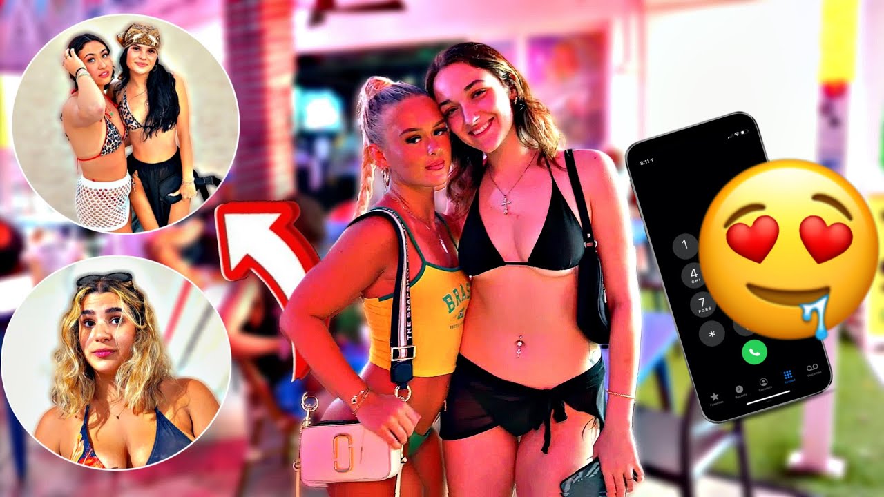 Rizzing Up The Prettiest Girls At Ford Lauderdale Beach!