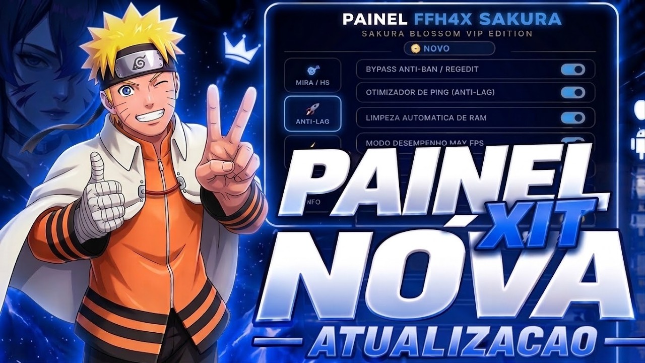 XIT FF 2026 ATUALIZADO 💀 PAINEL XIT ANDROID & iOS GR&Aacute;TIS + 100% HS 📁 DOWNLOAD MEDIAFIRE LINK DIRETO