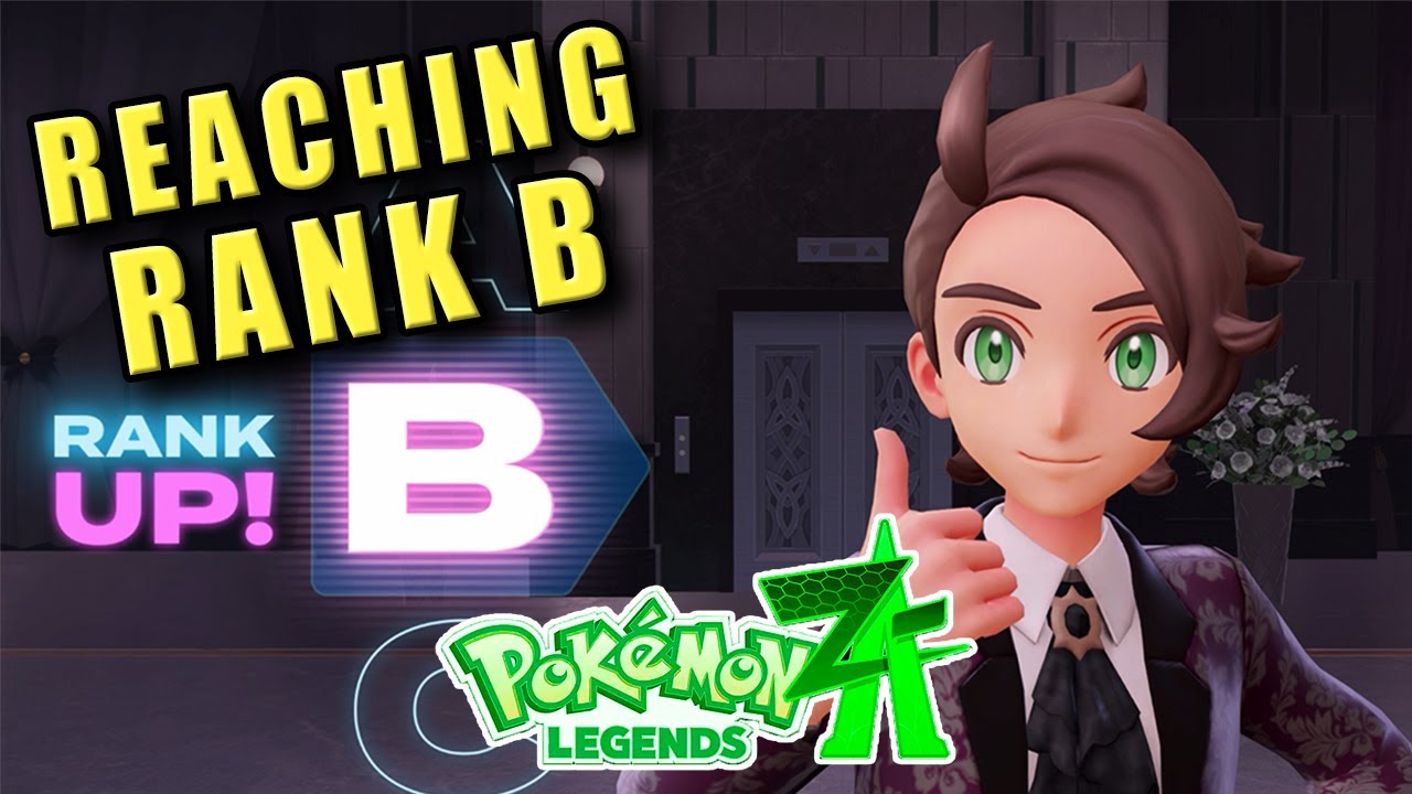 Reaching Rank B walkthrough guide Pokemon Legends Z-A