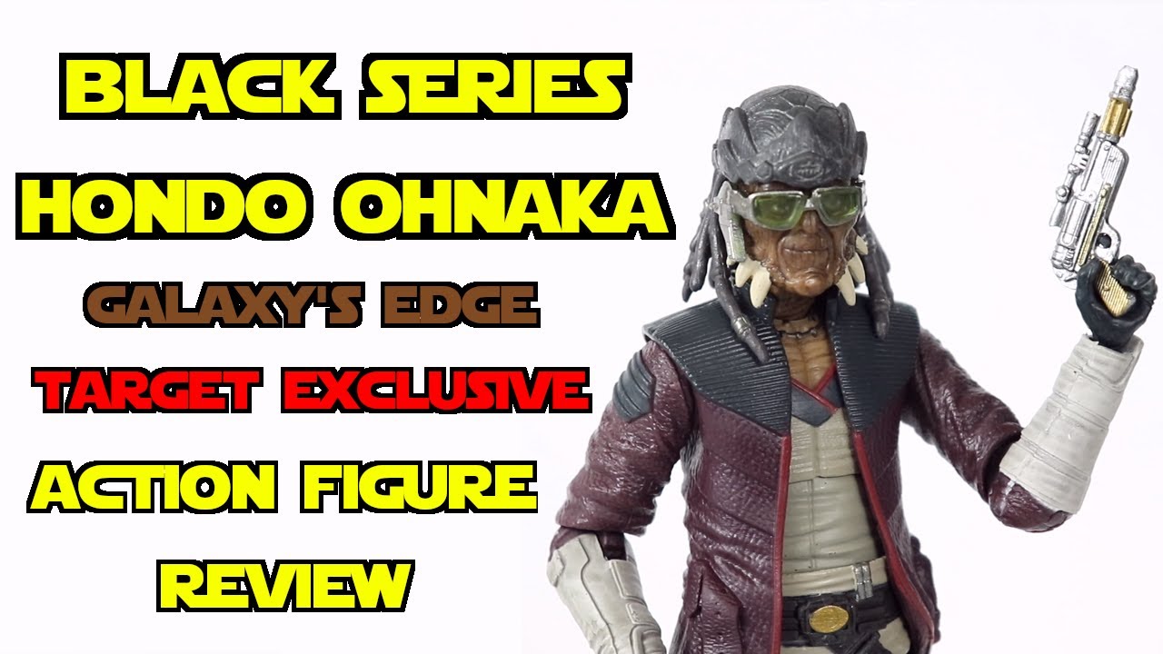 Star Wars Black Series Hondo Ohnaka (Galaxy's Edge Target Exclusive) Action Figure Review