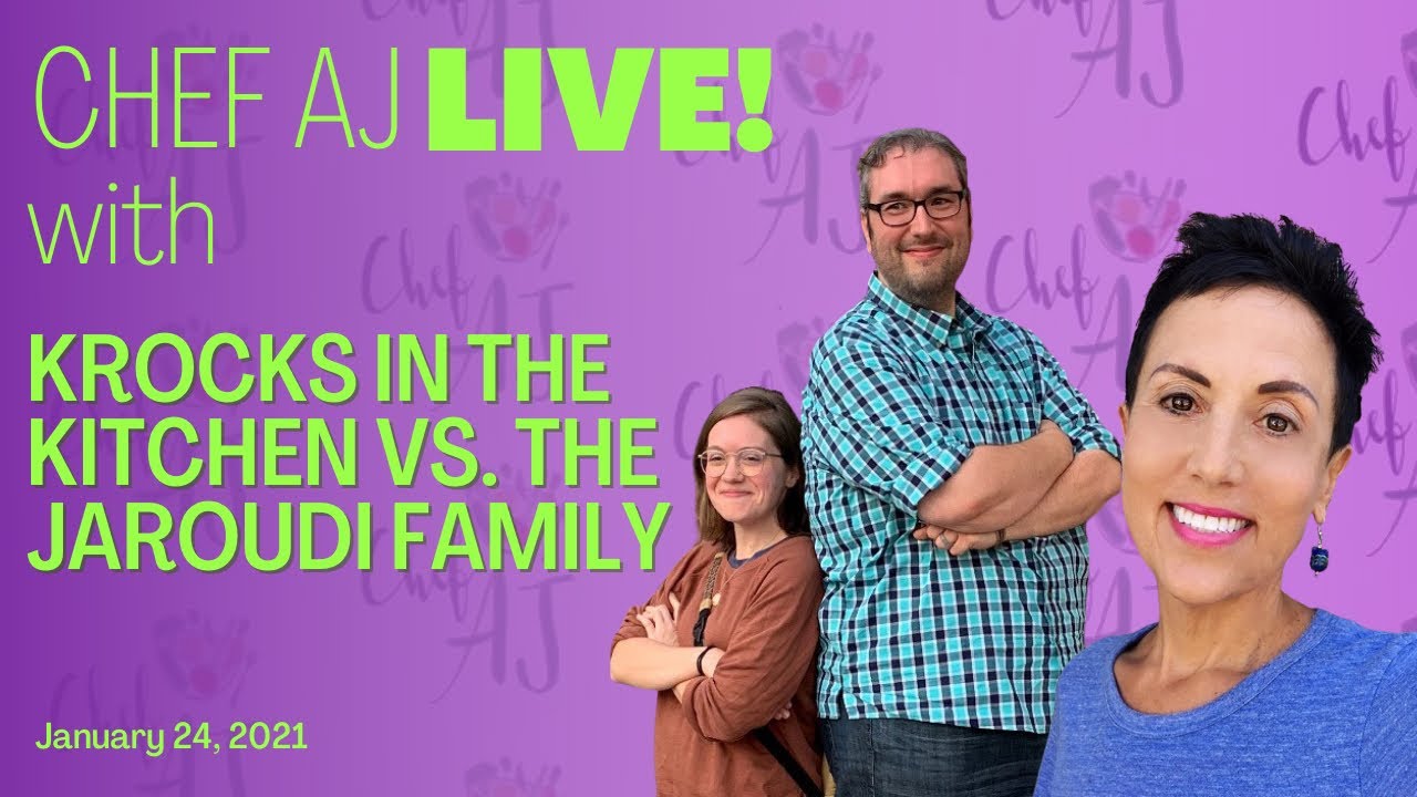 VEGAN Iron Chef Smackdown | Krocks in the Kitchen vs. The Jaroudi Family