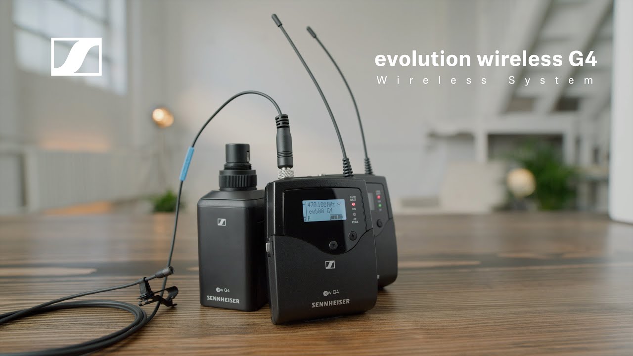 Sennheiser Audio for Video &ndash; Evolution Wireless G4 Overview
