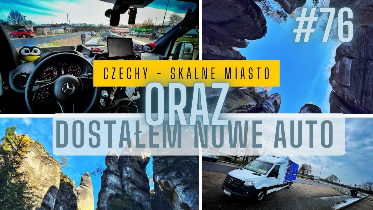 #76 | Skalne Miasto-Czechy | Prezentacja  NOWEGO AUTA | Prom Szewcja - Finlandia |