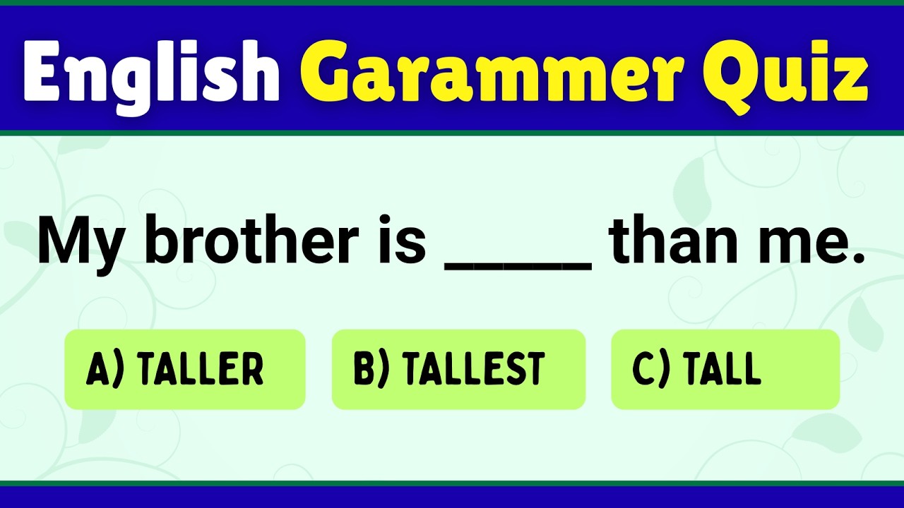 50 English Grammar Fill in the Blanks with Answers 📘 | Grammar Test & Practice for Exams ✍️