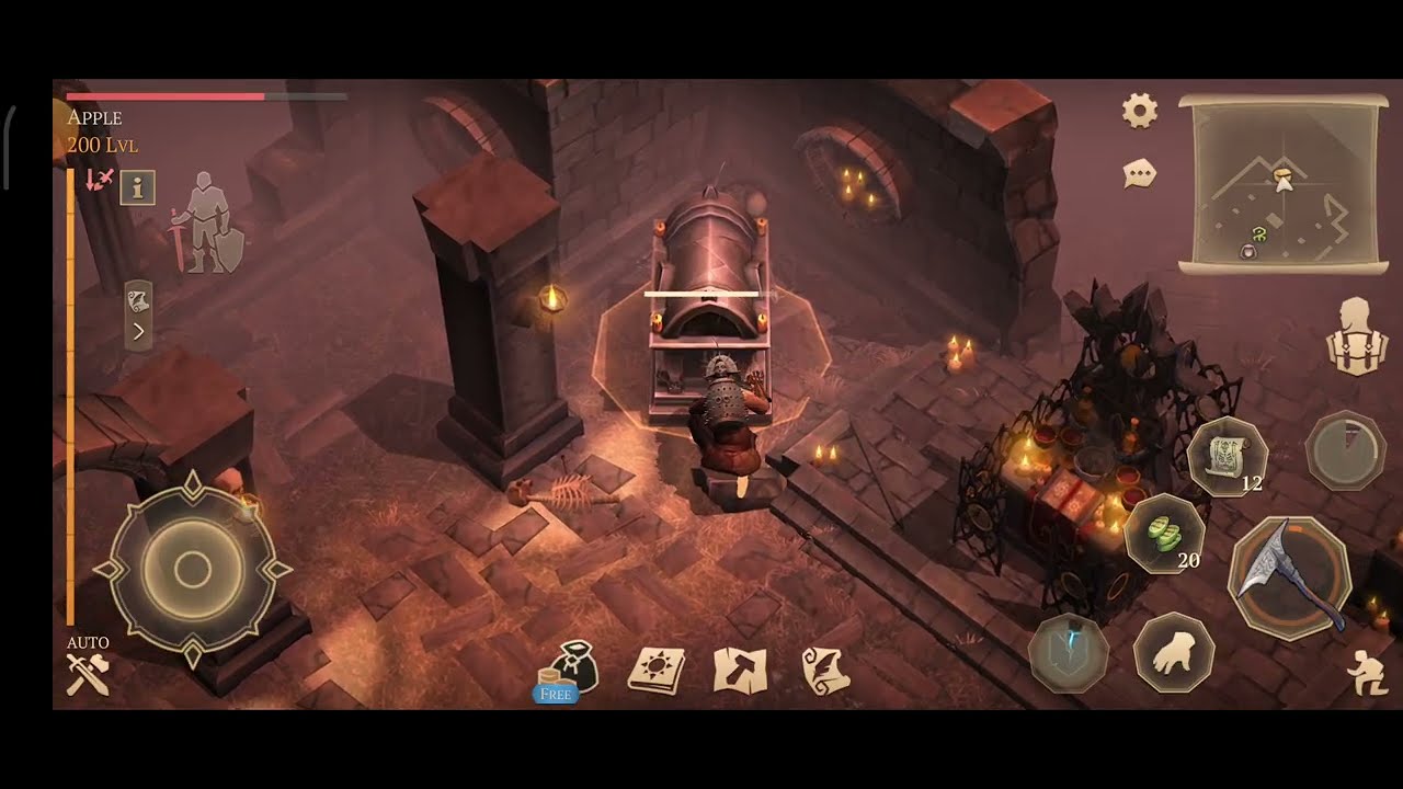 Grim Soul - Raiding Necromancer Lair and Sacrificial Altar