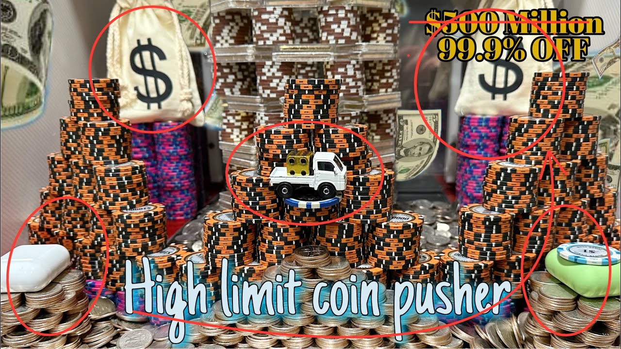 Manager was so upset! Half Billion dollar game discounted to $500💰inside the high limit coin pusher