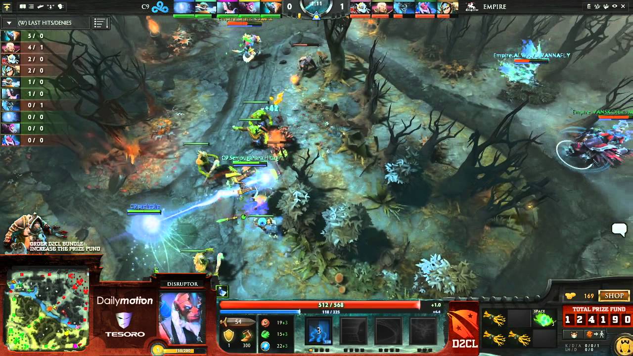Team Empire vs Cloud 9 Game 2   Dota 2 Champions League Playoffs Semi Final TobiWan & Capitalist