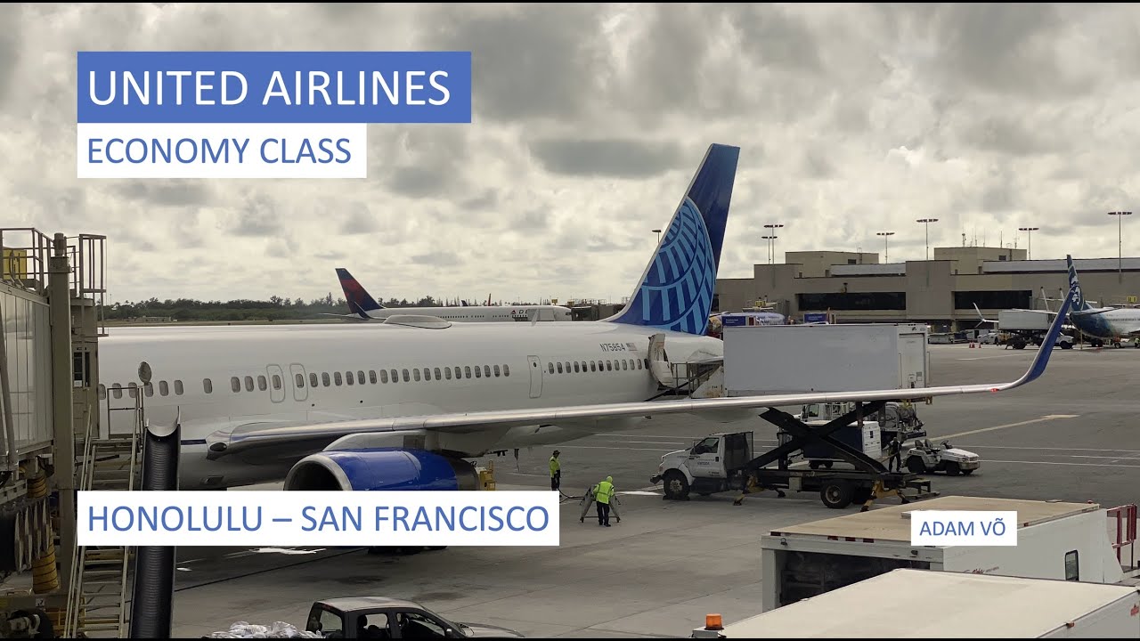 United Airlines (Economy) | Honolulu - San Francisco | Boeing 757-300 | Trip Report 24
