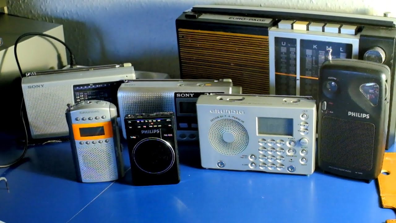 Мои мини-радиоприемники Grundig, Philips, Sony ICF