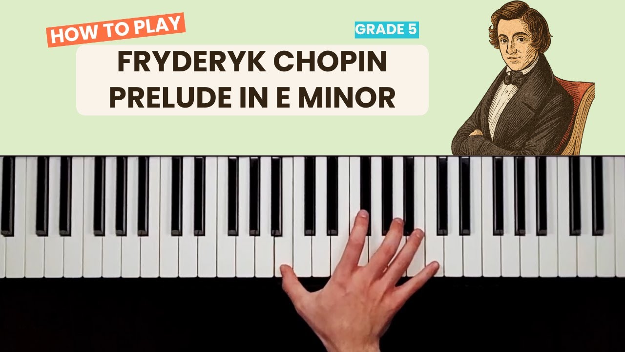 Chopin - Prelude in E minor,  Op. 28 No. 4 | Piano Tutorial #PlayWithPiano