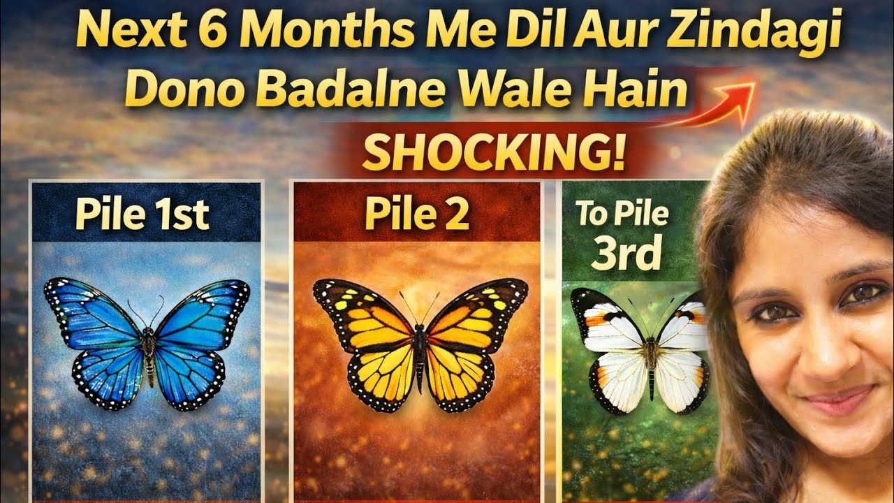 Next 6 Months: Dil Ki Sachchai Aur Zindagi Ka Sabse Bada Badlav | Pick a Pile#tarot #love 