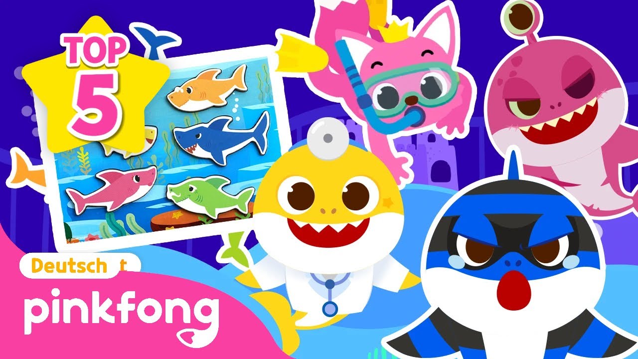 Die besten Folgen von Versteckspiel | Mix | Baby Shark Deutsch | Pinkfong, Baby Hai! Kinderlieder