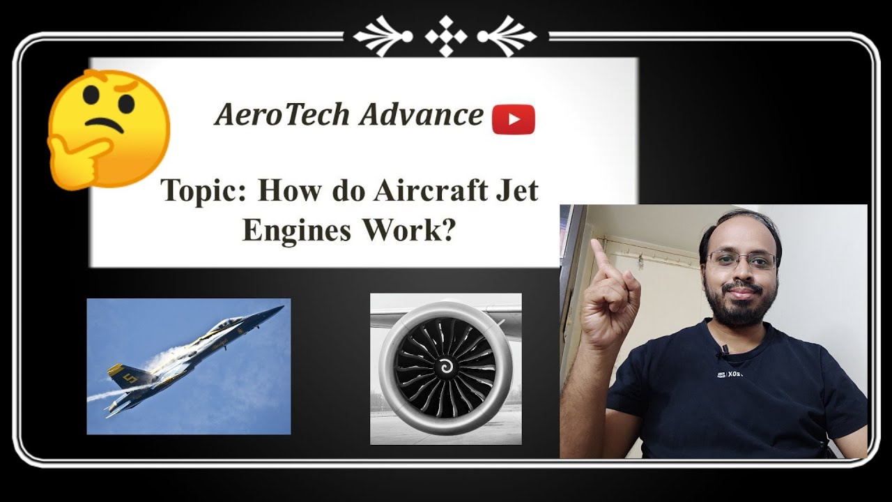 Topic: How do Aircraft Jet Engines Work? | Aeronautical Engineering & Aerospace Engineering | GATE