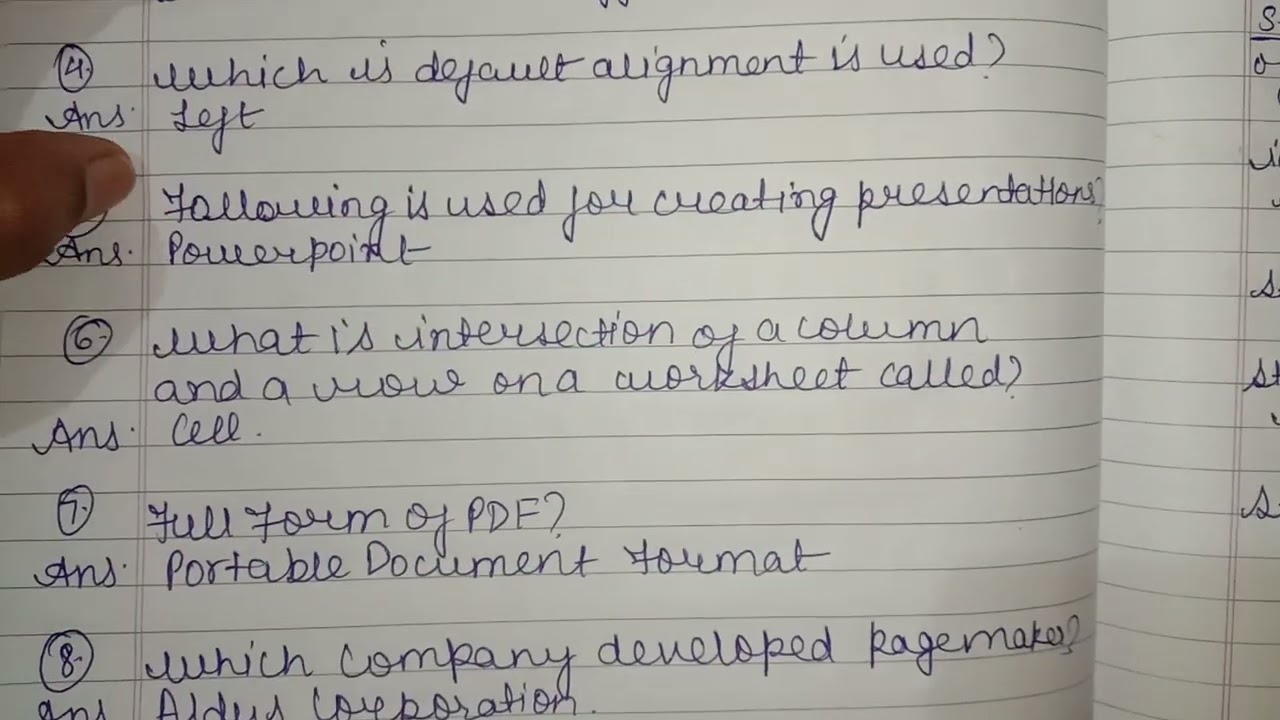 Computer Important MCQs (5)