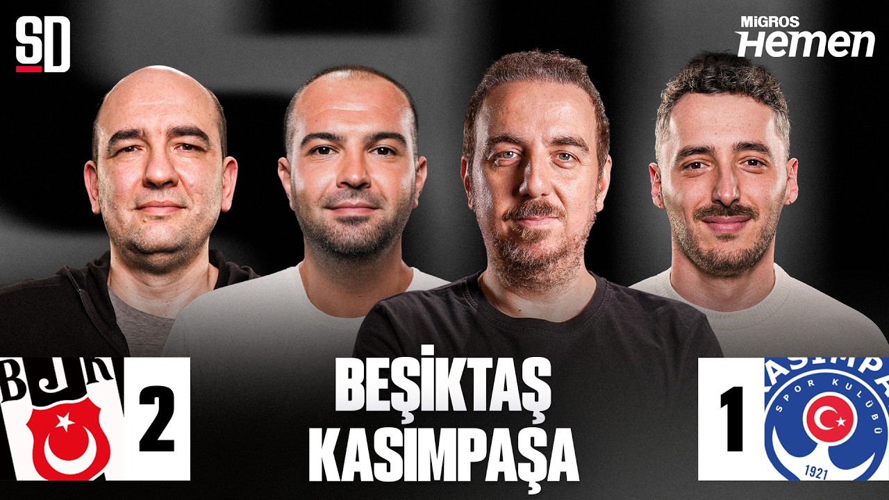 BEŞİKTAŞ - KASIMPAŞA MAÇ SONU CANLI | Berkay Tokgöz, Sercan Dikme, Fırat Günayer, Bora Beyzade