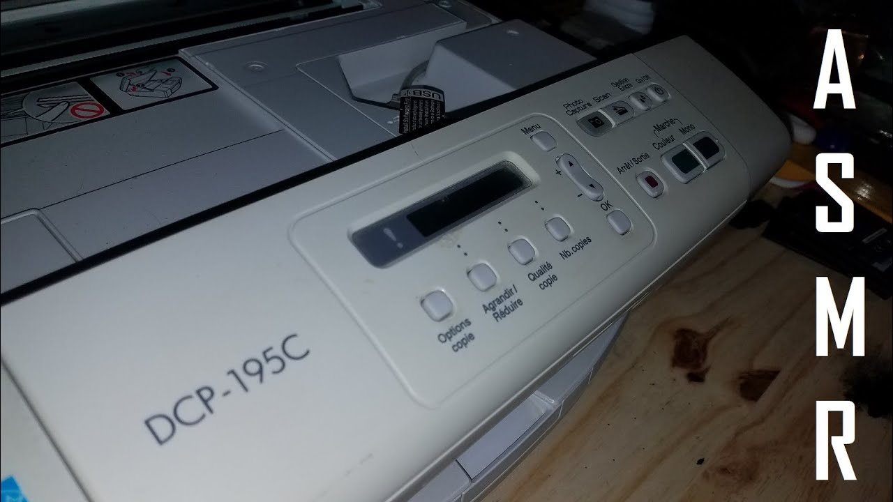 #ASMR Brother DCP-195C (2010)