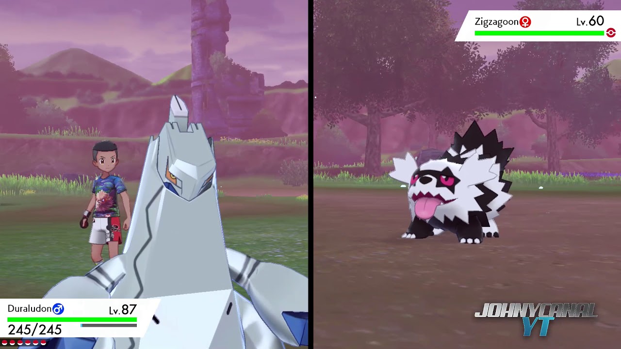 SHINY DURALUDON GAMEPLAY - POKEMON SWORD AND SHIELD