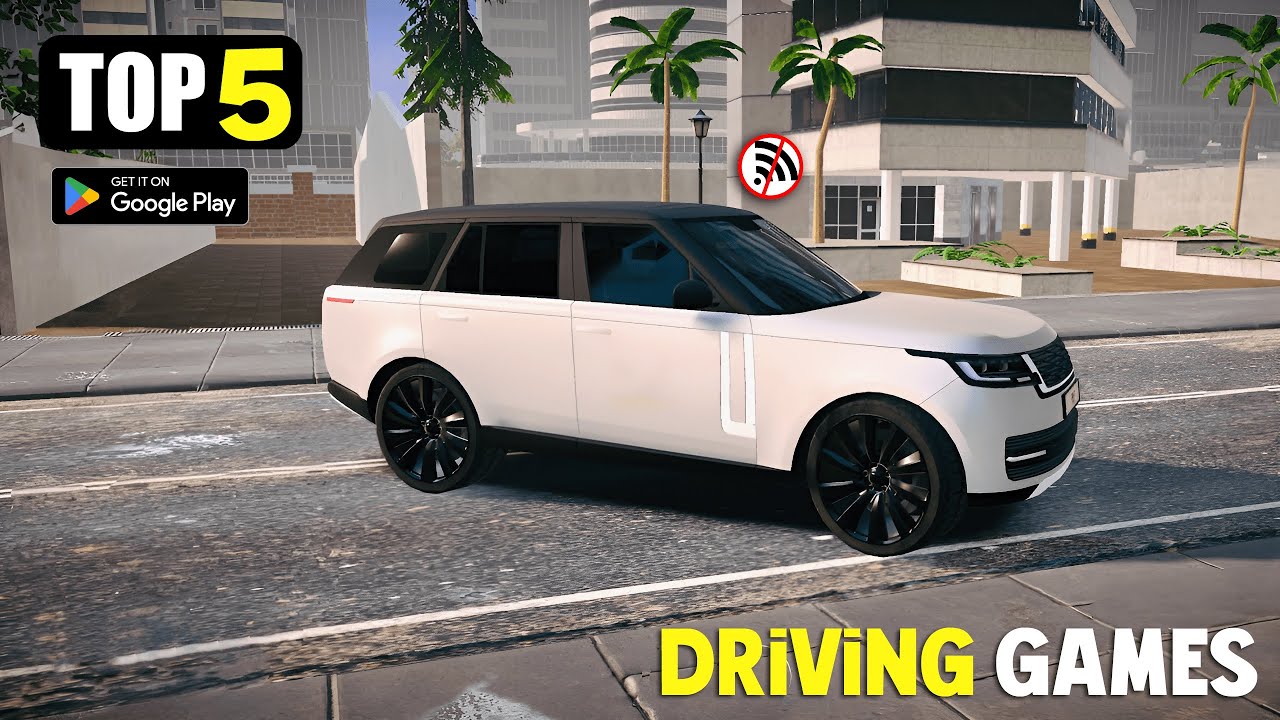 TOP 5 REALISTIC CAR DRIVING GAMES FOR ANDROID | OPEN WORLD GAMEPLAY