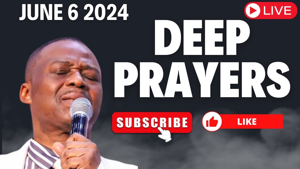 JUNE 6 MIDNIGHT PRAYERS DEEP DELIVERANCE #drdkolukoya