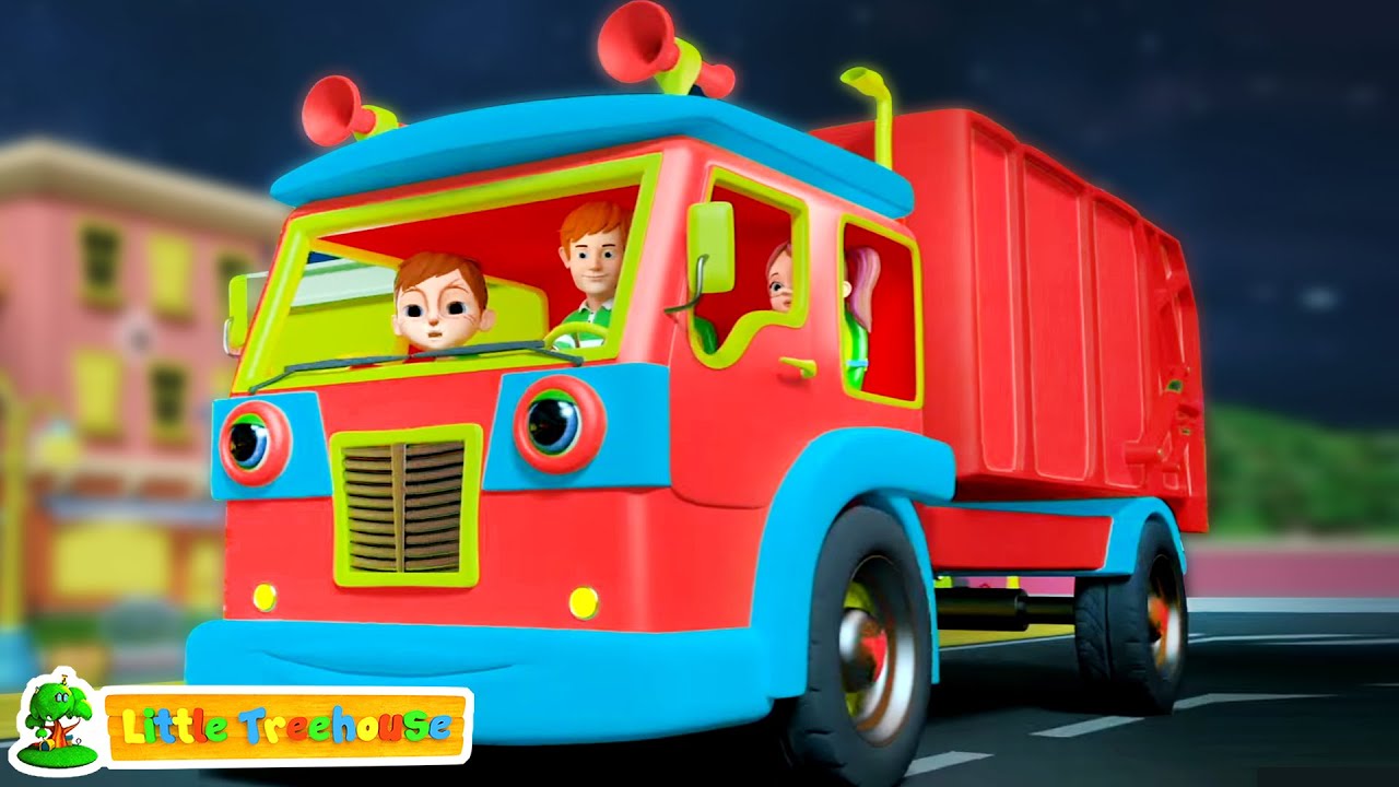 Halloween Wheels on the Garbage Truck + More Songs & Rhymes for Kids