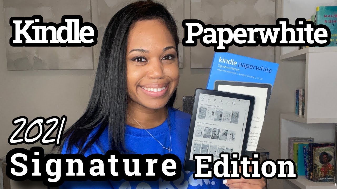 Unboxing My 11th Generation Kindle Paperwhite SIGNATURE Edition!