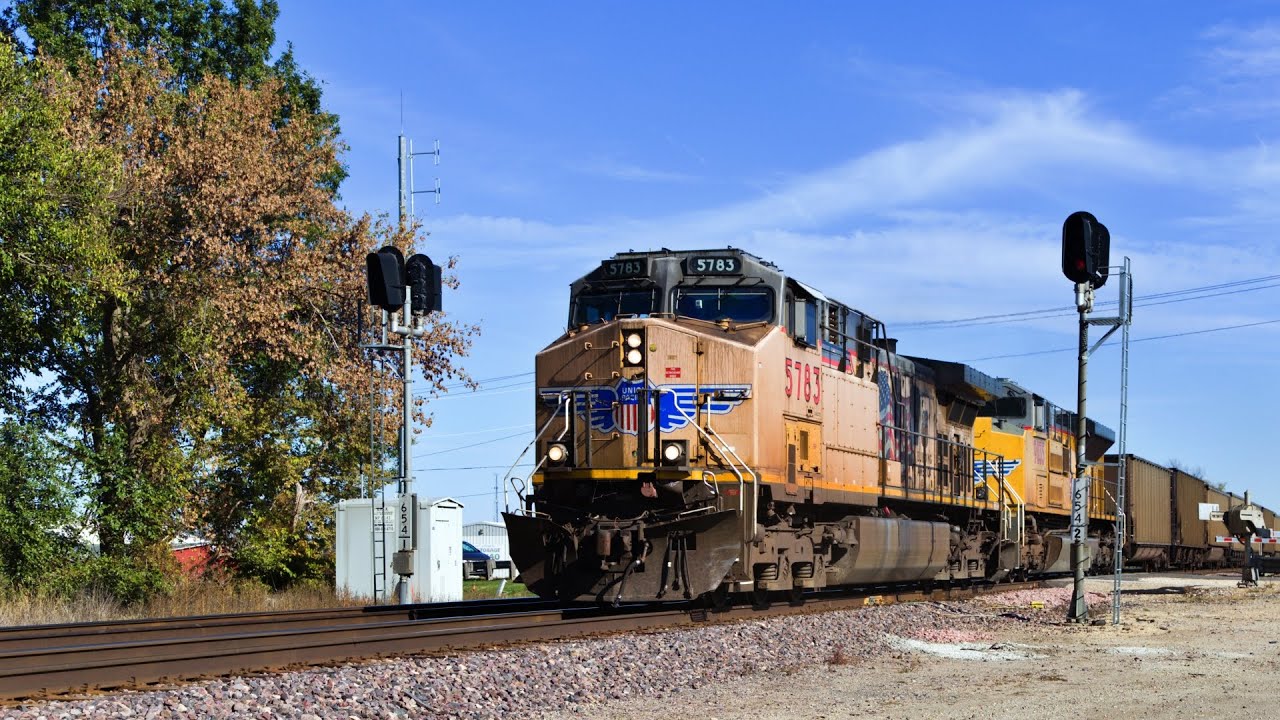 UP Clinton Sub Action in Mount Vernon and Bertram, Iowa - 23 OCT 2021