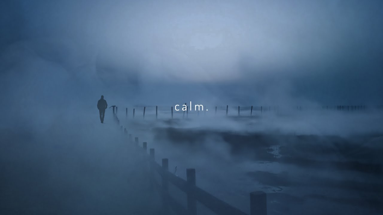 walking calm through the quiet fog