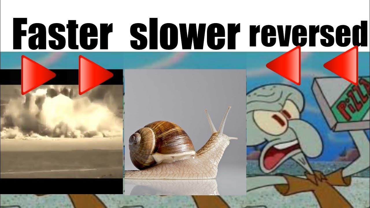 Well this one’s on the house! But it’s faster, slower, and reversed!