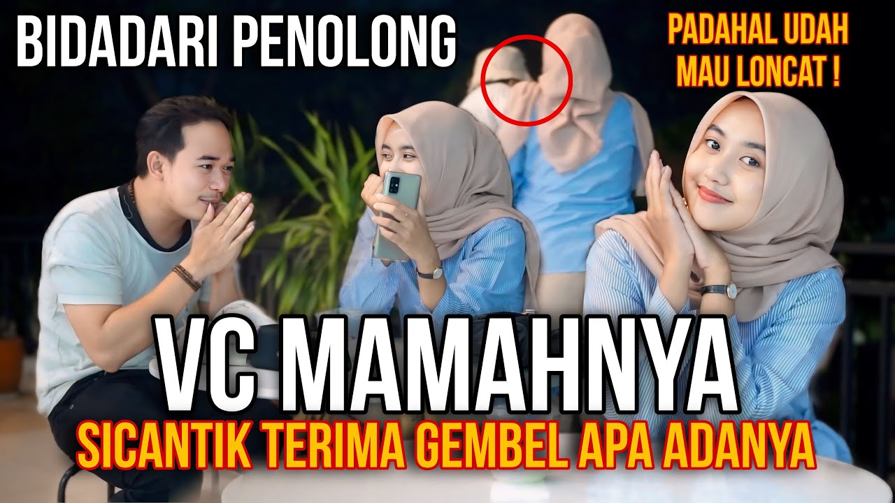 NERIMA GEMBEL APA ADANYA❗️SICANTIK BIDADARI PENYELAMAT LANGSUNG VC MAMAHNYA