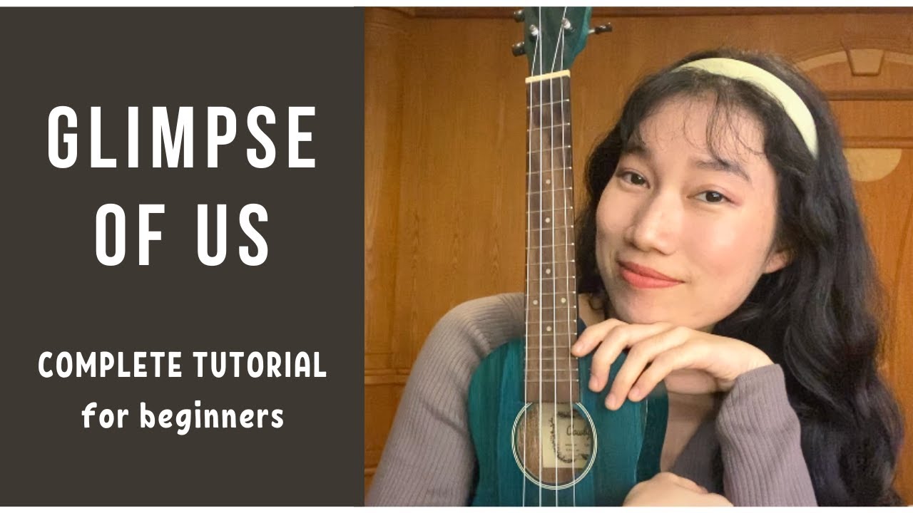 Joji - Glimpse of Us (UKULELE TUTORIAL) by Chairia Tandias