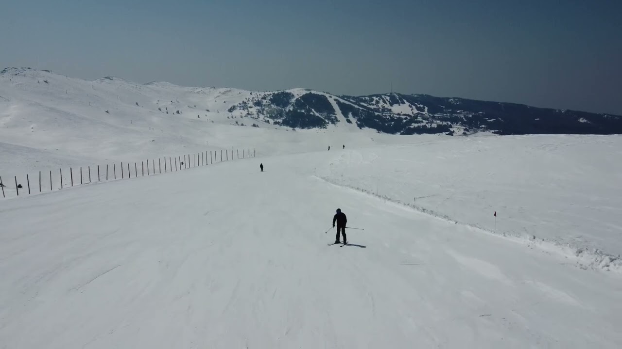 Uludağ Kayak Merkezi Maden Pisti Drone Çekim 2021-2022