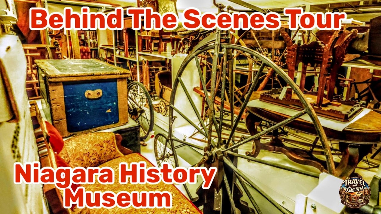They Let Us Into the Archives! (Niagara History Museum).